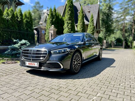 2021 Mercedes-Benz S-Класс 350 d Long 4MATIC VII (W223), серый, 8150000 рублей, вид 2