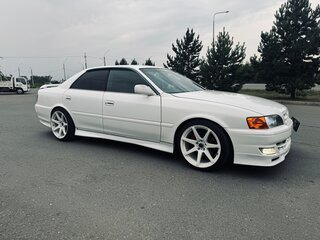 1998 Toyota Chaser VI (X100) Рестайлинг, белый, 1410000 рублей, вид 5