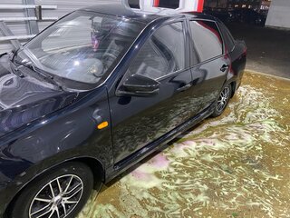 2012 Lada (ВАЗ) Granta I, синий, 570000 рублей, вид 4