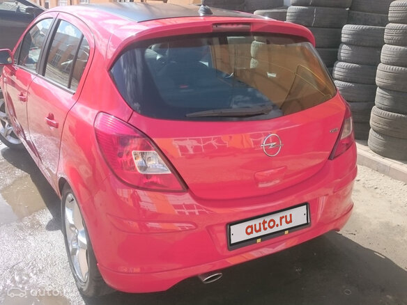 2008 Opel Corsa GSi D, красный - вид 1
