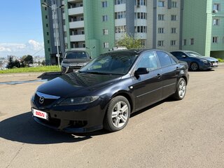 2005 Mazda 6 I (GG), чёрный, 400000 рублей, вид 1