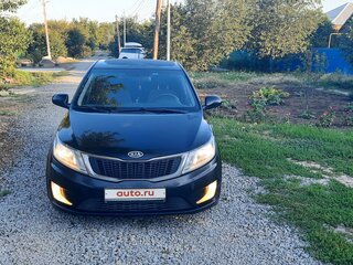 2012 Kia Rio III, чёрный, 670000 рублей, вид 3