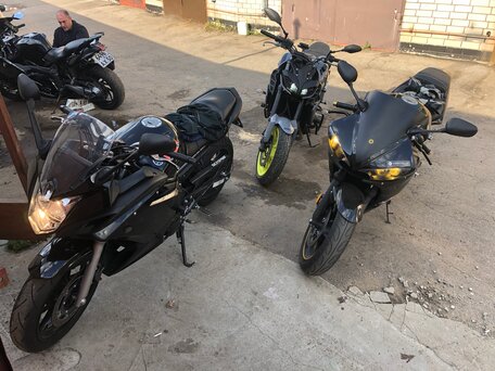 2007 Yamaha YZF-R6, чёрный, 800000 рублей, вид 2