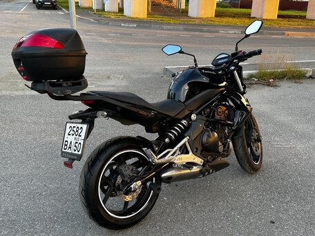 2011 Kawasaki ER-6N, чёрный, 425000 рублей, вид 4