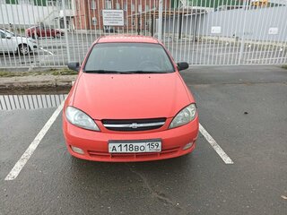 2007 Chevrolet Lacetti I, красный, 550000 рублей, вид 1