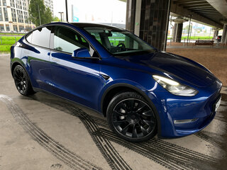 2021 Tesla Model Y Long Range Dual Motor I, синий, 4140000 рублей, вид 5
