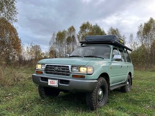 1997 Toyota Land Cruiser 80 Series Рестайлинг, зелёный, 5100000 рублей, вид 3