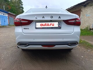 2024 Lada (ВАЗ) Vesta I Рестайлинг (NG), белый, 1000000 рублей, вид 3