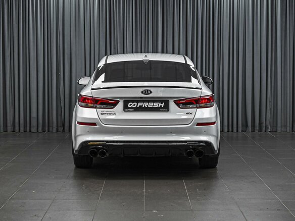 2019 Kia Optima IV Рестайлинг, белый - вид 3
