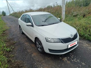 2018 Skoda Rapid I Рестайлинг, белый, 920000 рублей, вид 3