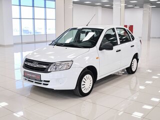 2013 Lada (ВАЗ) Granta I, белый, 375000 рублей, вид 1