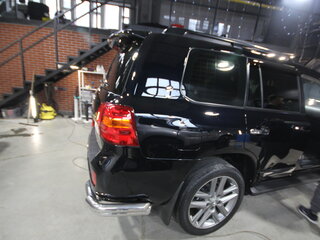 2012 Toyota Land Cruiser 200 Series Рестайлинг 1, чёрный, 4499000 рублей, вид 5