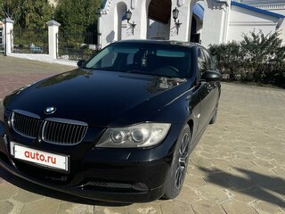 2007 BMW 3 серии 318i V (E90/E91/E92/E93), чёрный, 950000 рублей, вид 3