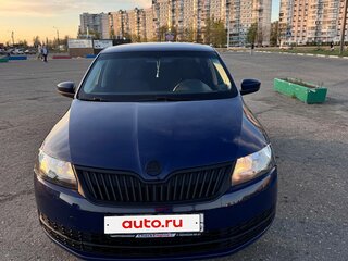 2014 Skoda Rapid I, синий, 720000 рублей, вид 3