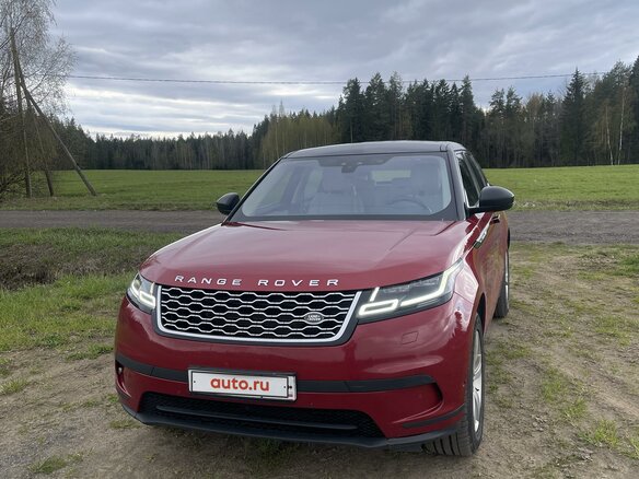 2017 Land Rover Range Rover Velar I, красный, 2800000 рублей - вид 1