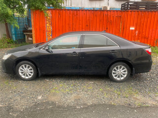 2017 Toyota Camry VII (XV50) Рестайлинг 2, чёрный, 1850000 рублей, вид 4