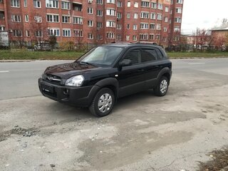 2008 Hyundai Tucson I, чёрный, 989000 рублей, вид 2