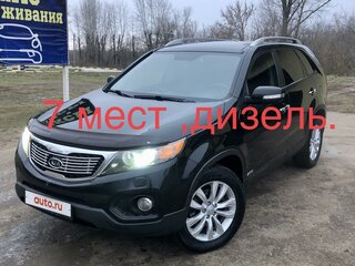 2012 Kia Sorento II, чёрный, 1500000 рублей, вид 1