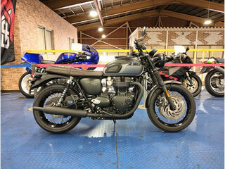 2021 Triumph Bonneville T120, чёрный, 1300000 рублей, вид 1