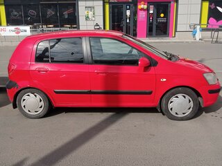 2005 Hyundai Getz I, красный, 370000 рублей, вид 2