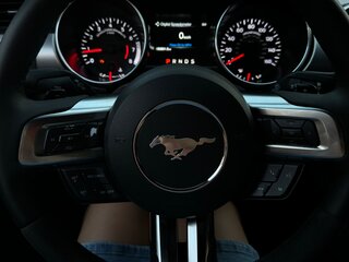 2018 Ford Mustang VI Рестайлинг, синий, 2500000 рублей, вид 4
