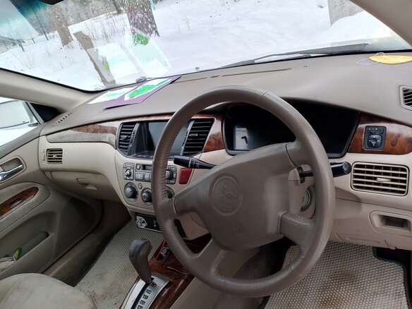 2001 Mitsubishi Lancer Cedia IX, белый, 150000 рублей - вид 7