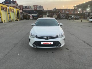 2015 Toyota Camry US Market VII (XV50) Рестайлинг, белый, 2150000 рублей, вид 2