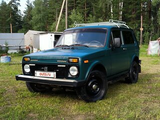 1997 Lada (ВАЗ) 2121 (4x4) I Рестайлинг, синий, 300000 рублей, вид 1