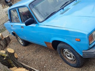 1989 Lada (ВАЗ) 2107, голубой, 65000 рублей, вид 2