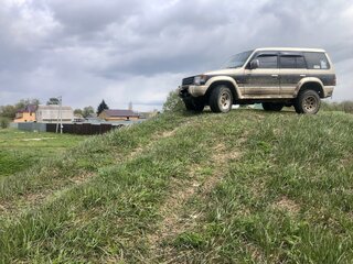 1991 Mitsubishi Pajero II, золотистый, 713000 рублей, вид 4