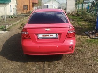 2008 Chevrolet Aveo I Рестайлинг, красный, 270000 рублей, вид 3