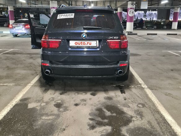2009 BMW X5 30i II (E70), синий, 2000000 рублей - вид 8