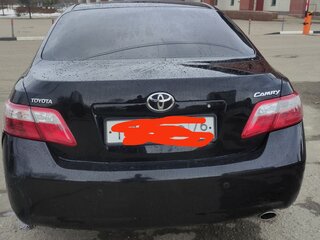 2008 Toyota Camry VI (XV40), чёрный, 810000 рублей, вид 2