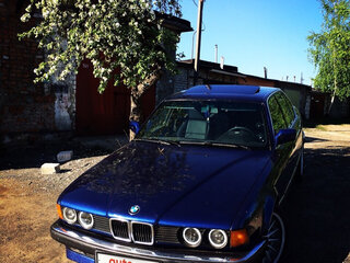 1987 BMW 7 серии 735i II (E32), синий, 850000 рублей, вид 1
