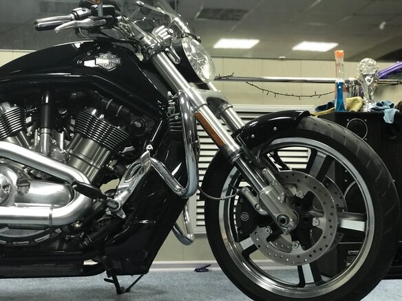 2010 Harley-Davidson V-Rod Muscle, чёрный, 1900000 рублей - вид 20