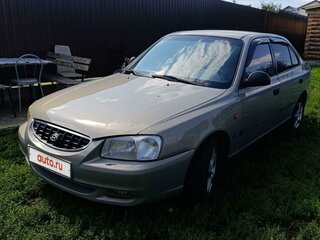 2008 Hyundai Accent ТагАЗ II, бежевый, 435000 рублей, вид 1