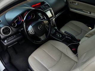 2008 Mazda 6 II (GH), белый, 700000 рублей, вид 4