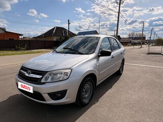 2015 Lada (ВАЗ) Granta I, серебристый, 525000 рублей, вид 2