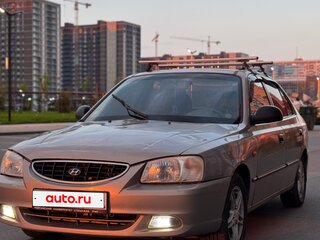 2007 Hyundai Accent ТагАЗ II, бежевый, 435000 рублей, вид 3
