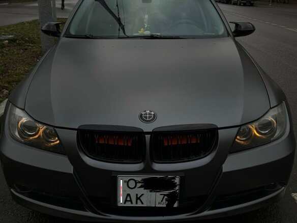 2008 BMW 3 серии 325xi V (E90/E91/E92/E93), серый, 1300000 рублей - вид 1