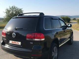 2006 Volkswagen Touareg I Рестайлинг, чёрный, 1500000 рублей, вид 2