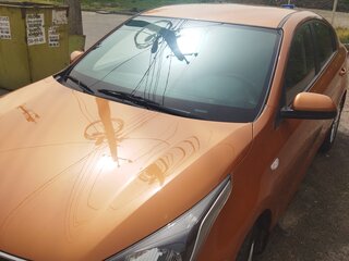 2019 Kia Rio IV, оранжевый, 1415000 рублей, вид 1