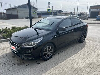 2018 Hyundai Solaris II, чёрный, 1100000 рублей, вид 1