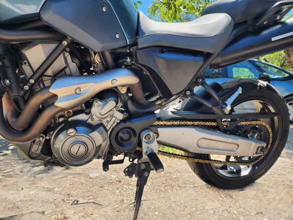 2008 Yamaha MT-03, голубой, 390000 рублей - вид 20