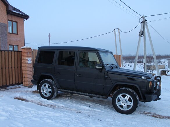 1996 Mercedes-Benz G-Класс 300 II (W463), чёрный - вид 3