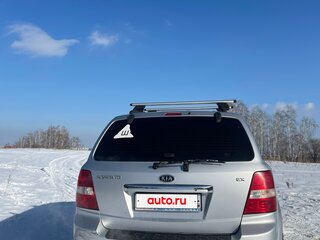 2007 Kia Sorento I Рестайлинг, серебристый, 900000 рублей, вид 3