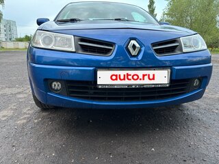 2008 Renault Megane II Рестайлинг, синий, 550000 рублей, вид 4