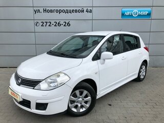 2010 Nissan Tiida I Рестайлинг, белый, 850000 рублей, вид 1