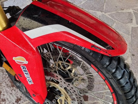 2017 Honda CRF 1000L Africa Twin, красный, 1280000 рублей, вид 4