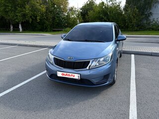 2015 Kia Rio III, голубой, 760000 рублей, вид 1